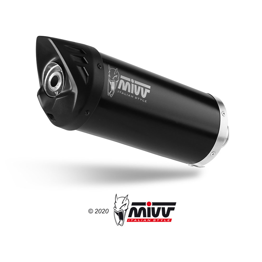 Silenziatore Omologato ECE Mivv MOVER Nero per HONDA ADV 350 2022-2023