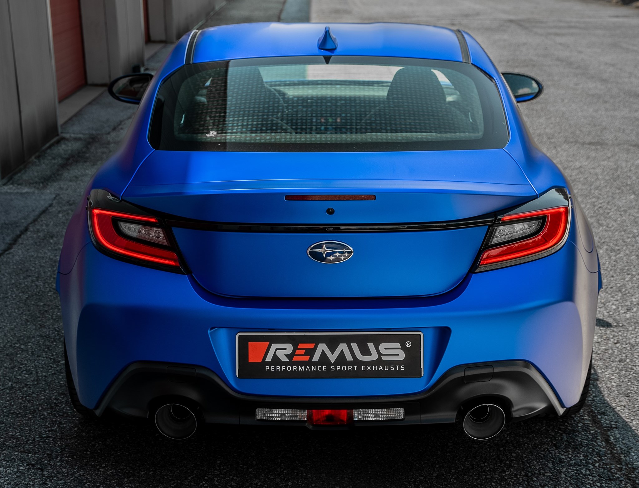 Sistema di scarico racing Remus a partire dal FAP per Subaru BRZ 2.4l 172kW 04/2023=> (FA24, con FAP)