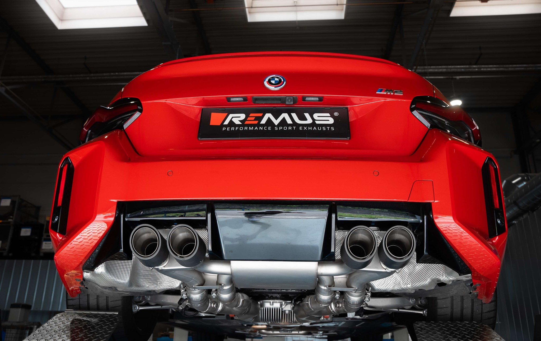 Scarico sportivo omologato Remus per BMW M2 G87 Typ(e) G2M Facelift/LCI 3.0l 353kW 2024=> (S58B, con FAP)