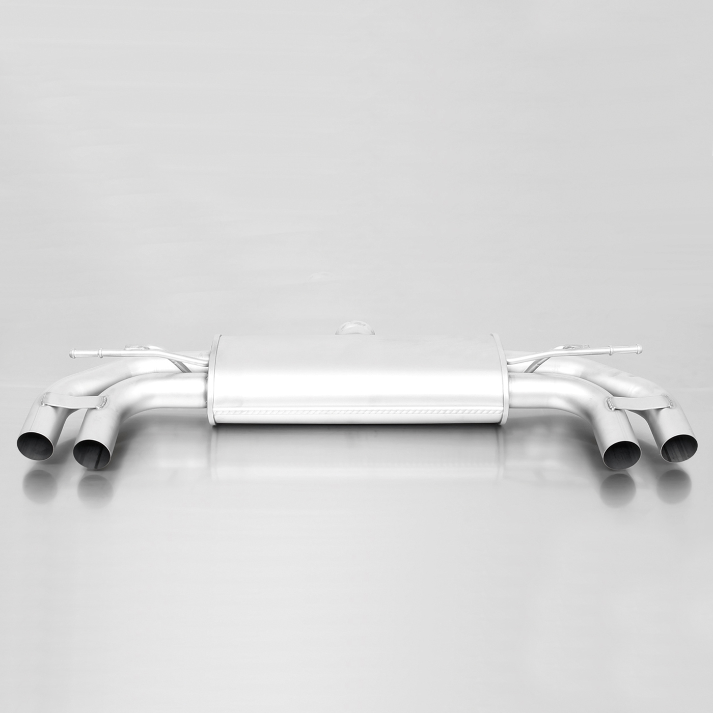Scarico sportivo omologato Remus a doppia uscita destra/sinistra per VW Golf VII Typ(e) AU 2.0l TDI 110kW 2012=> CRBC
