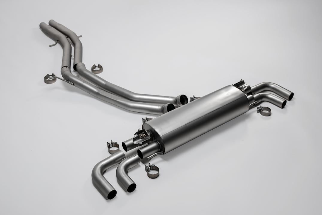 Scarico sportivo completo omologato Remus per Porsche Cayenne E-Hybrid Type PO536/9YA 3.0l V6 Turbo 250kW 10/2020=>04/2023