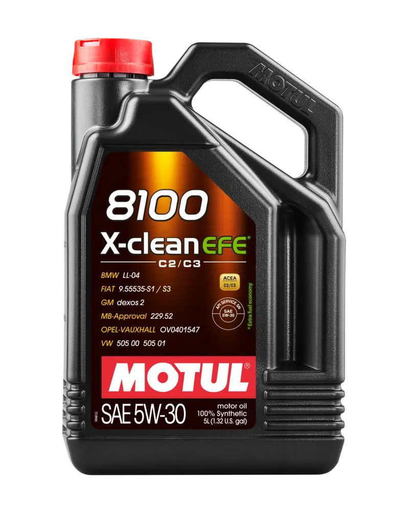 Olio Motore Motul 8100 X-CLEAN EFE 5W-30W 5L