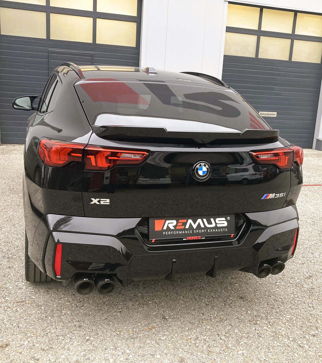 Scarico racing Remus a partire dal Fap per BMW X2 M35i xDrive, U10 2.0l Turbo 221kW 10/2024=>